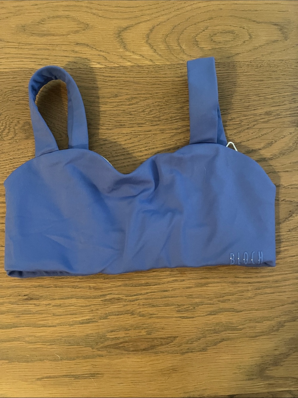 Bloch Lavender-Blue dance Bandeau Top